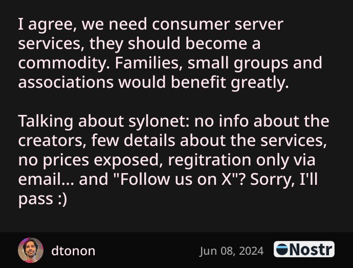 Short Text Note by dtonon (reply)