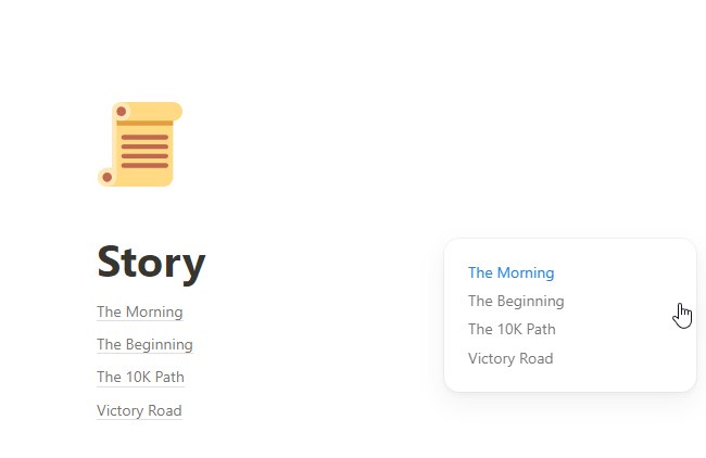 #吐槽泪目, Notion 居然支持悬浮目录了.