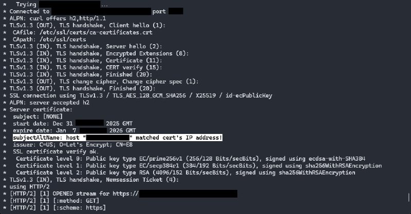 #吐槽跨年时刻: 免费的 IP 证书, 真香. 😋via Nostr@cxplay