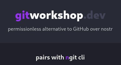 #吐槽另一个更完善的 #Git over #Nostr 软件.quoting nevent1q…xat3 ANOUNCEMENT: first release of ngit and gitworkshop.devi'd love your feedback, its really easy for repository maintainers to try out.