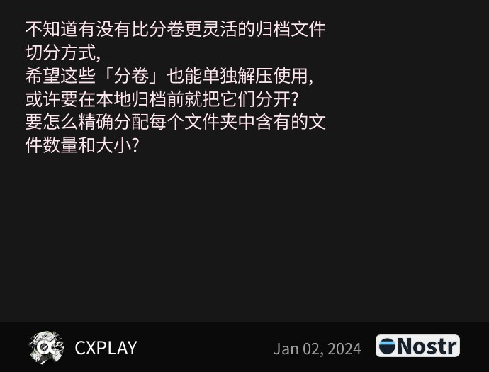 Short Text Note by CXPLAY (npub1gd8…h58h)