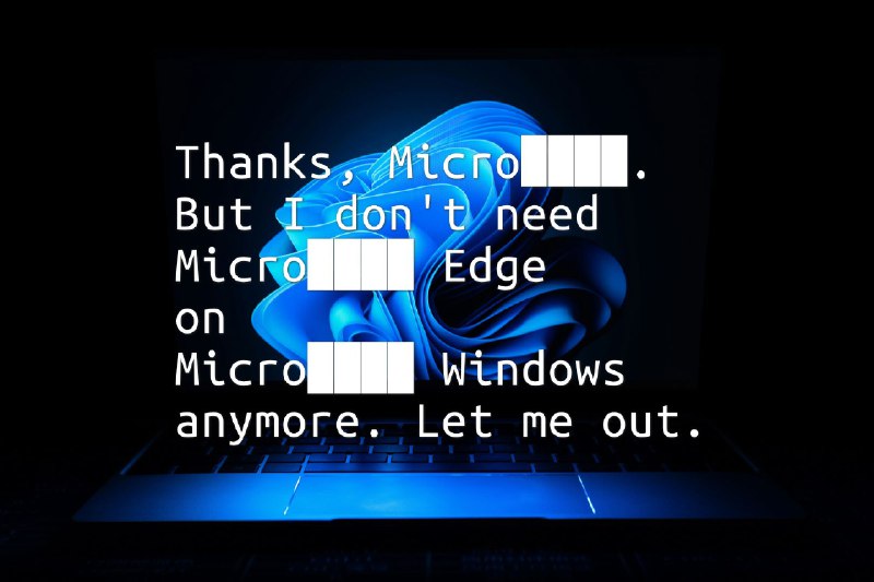 利用区域政策卸载 Microsoft Edge