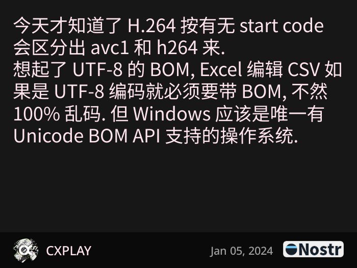 Short Text Note by CXPLAY