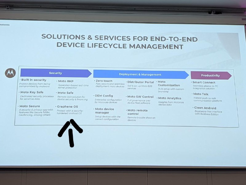 #吐槽In reply to nevent1q…qqzc_________________________Leak confirms GrapheneOS & Motorola partnership for non-Pixel hardware - General / News - Privacy Guides Community