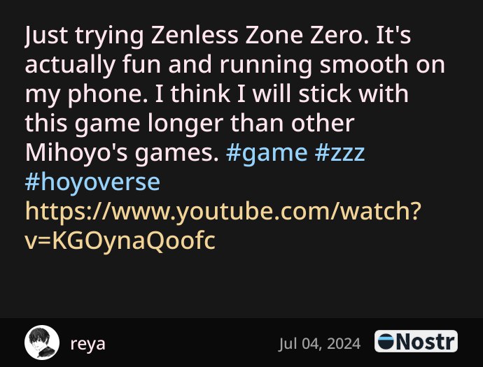 Short Text Note by reya