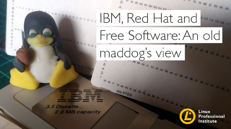 IBM, Red Hat and Free Software: An old maddog’s view