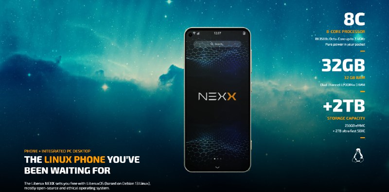 当代 Linux 手机: Liberux NEXX