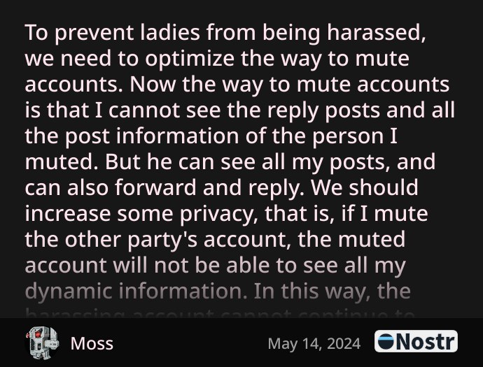 Short Text Note by Moss