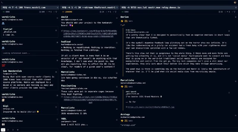 #吐槽In reply to nevent1q…zfzp_________________________quote is brokenquotingnevent1q…592fi'm writing a nostr meta clientvia Nostr@cxplay