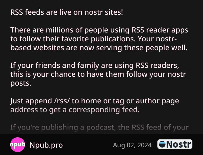 Short Text Note by Npub.pro
