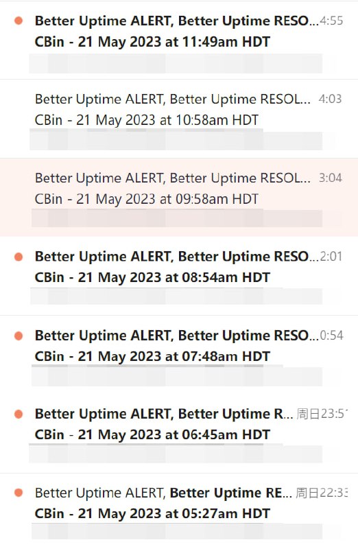 梅开二度, 但是 BetterUptime. #吐槽梅开二度, 但是 BetterUptime. #吐槽