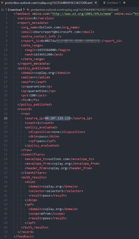 所以 Outlook 到底是为什么拦截我的域名邮件? 连 DMARC 报告都发过来了, DKIM 和 SPF 都通过了验证, 还甜蜜的拦截我域名邮件? #吐槽
