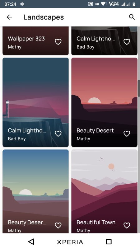 补充一个打折中的插画壁纸包，风格也主要为剪纸风景：1. Unusual Wallpapers